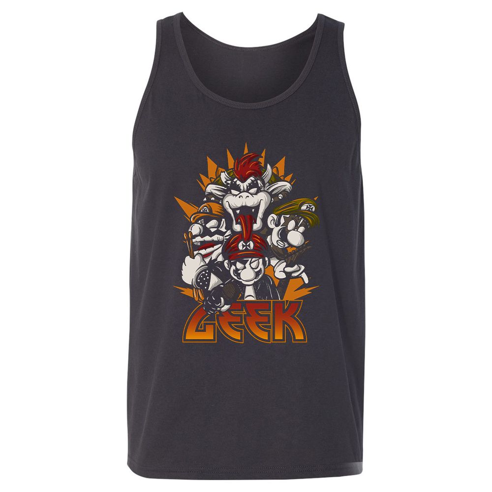 Unisex Jersey Tank - 3R3N26V8 - Dark Grey - 7