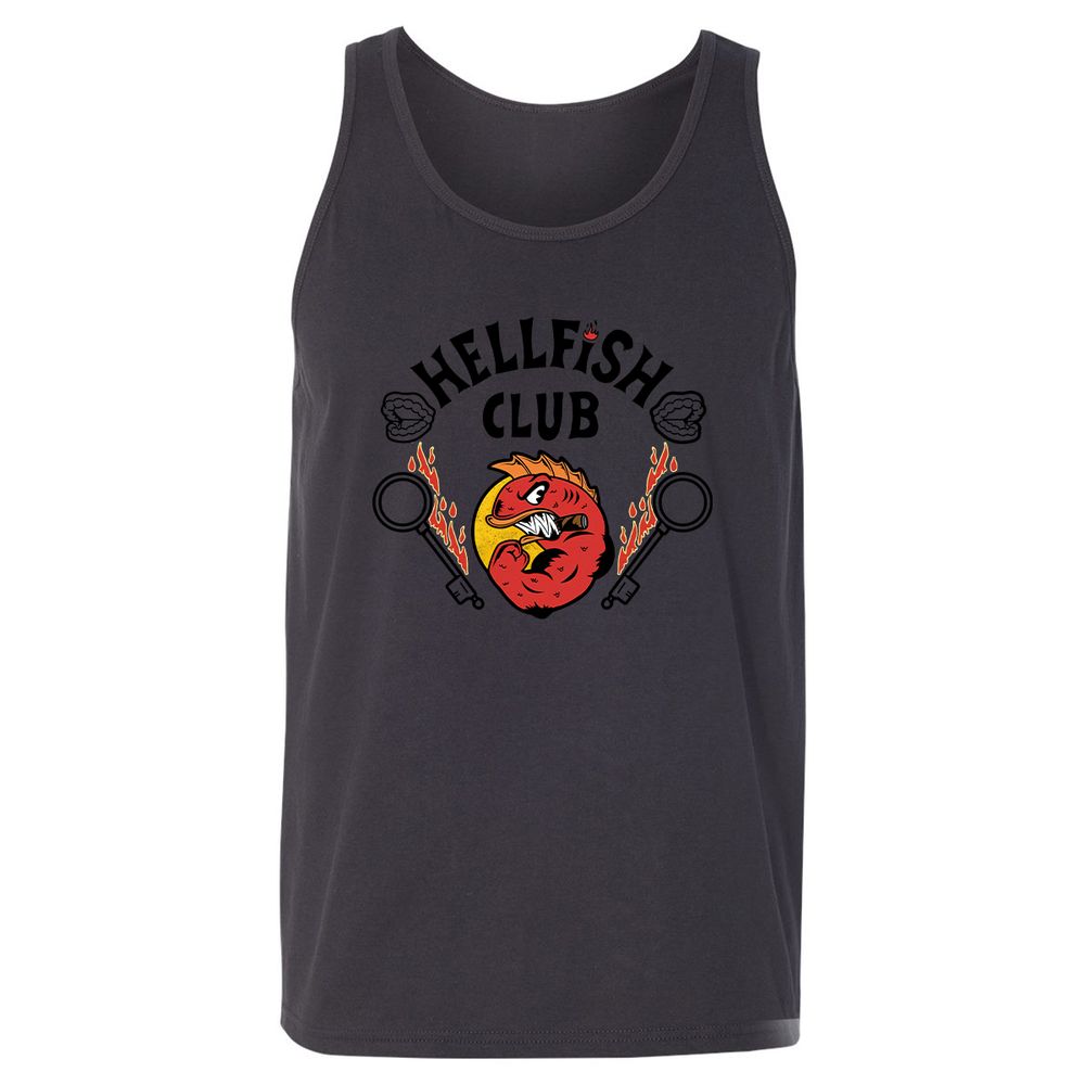 Unisex Jersey Tank - 1TVCC1R3 - Dark Grey - 7