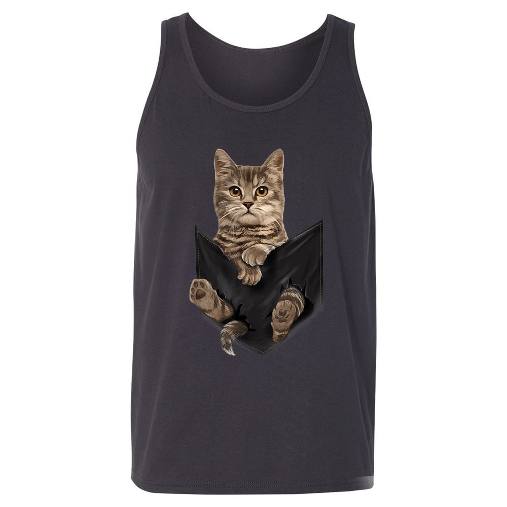 Unisex Jersey Tank - KLL94Y5F - Dark Grey - 7