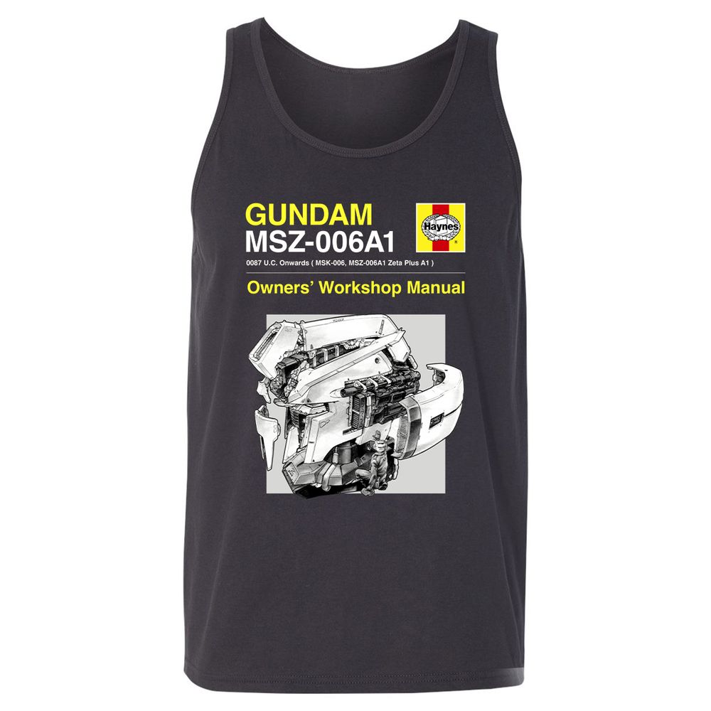 Unisex Jersey Tank - 69L5UXWE - Dark Grey - 7