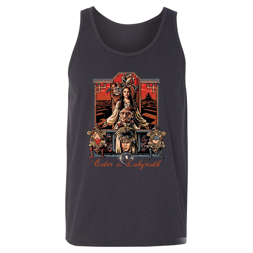 Unisex Jersey Tank - K1JZ4HGF - Dark Grey - 7