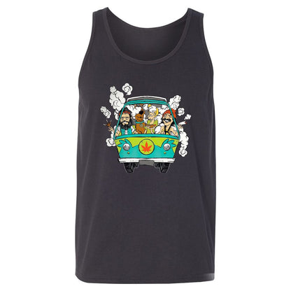 Unisex Jersey Tank - P4STY195 - Dark Grey - 7