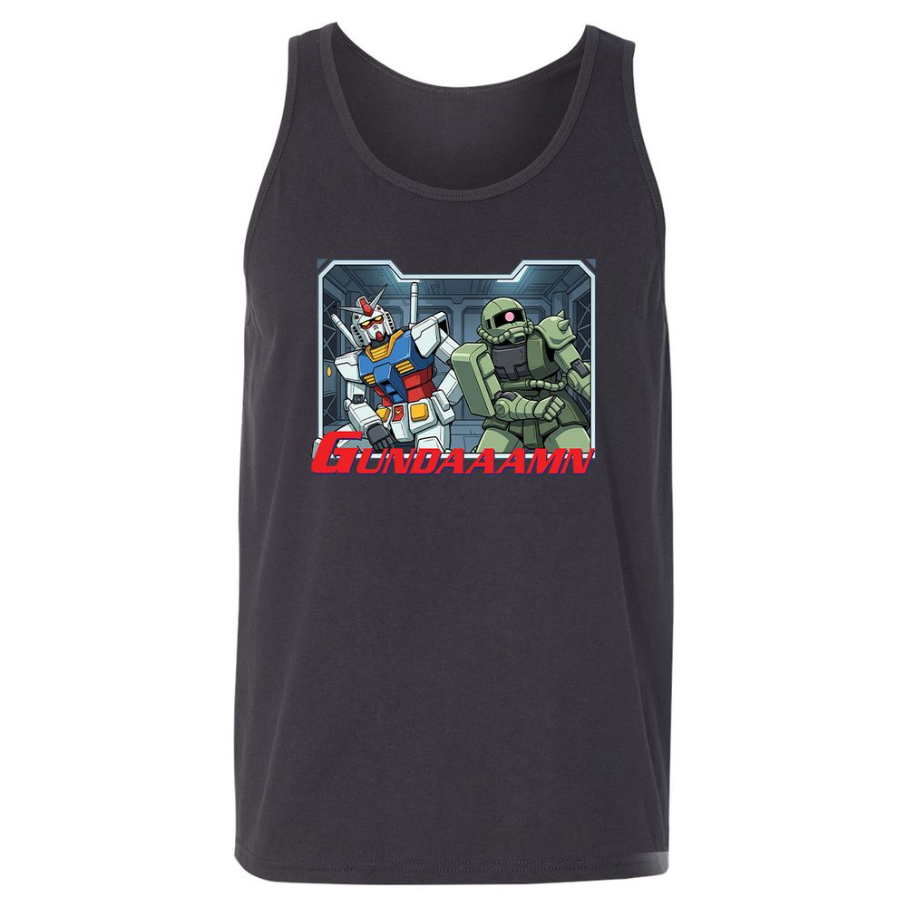 Unisex Jersey Tank - DKZ5N3ND - Dark Grey - 7