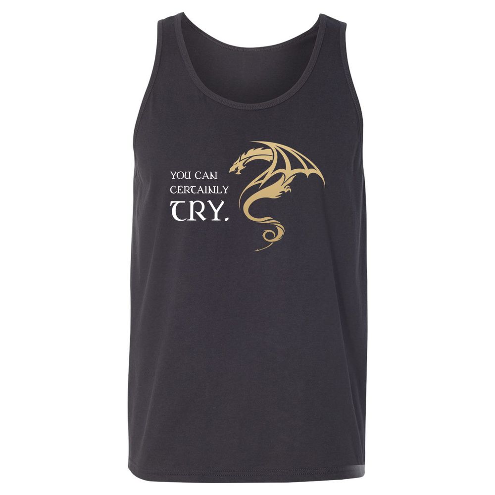 Unisex Jersey Tank - 2U8ELEDA - Dark Grey - 7