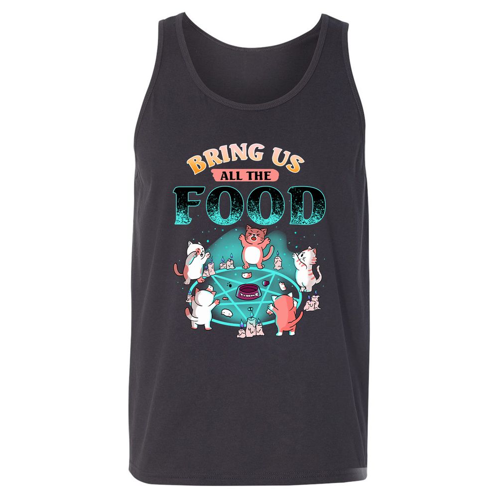 Unisex Jersey Tank - AANFDARV - Dark Grey - 7