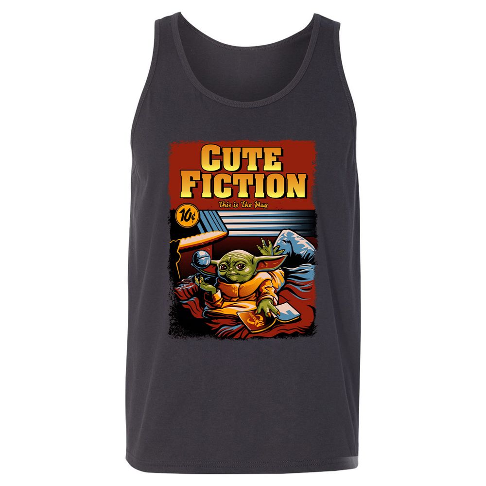 Unisex Jersey Tank - S9KHF1G8 - Dark Grey - 7