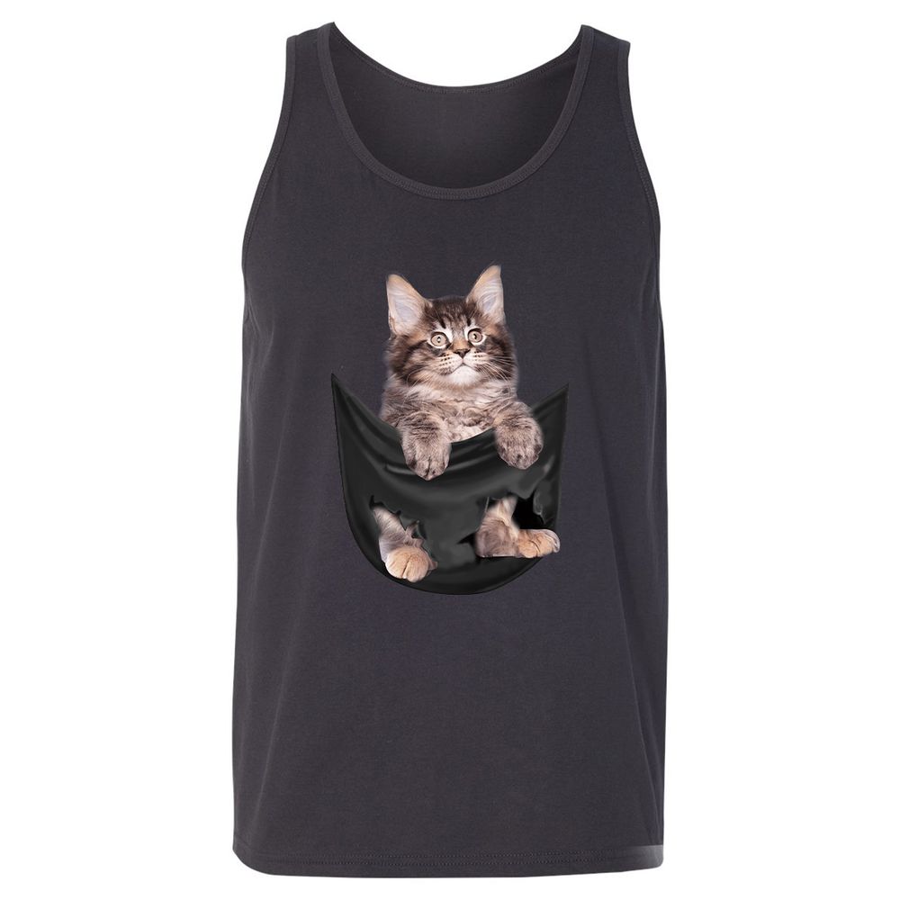 Unisex Jersey Tank - PMY97RDQ - Dark Grey - 7