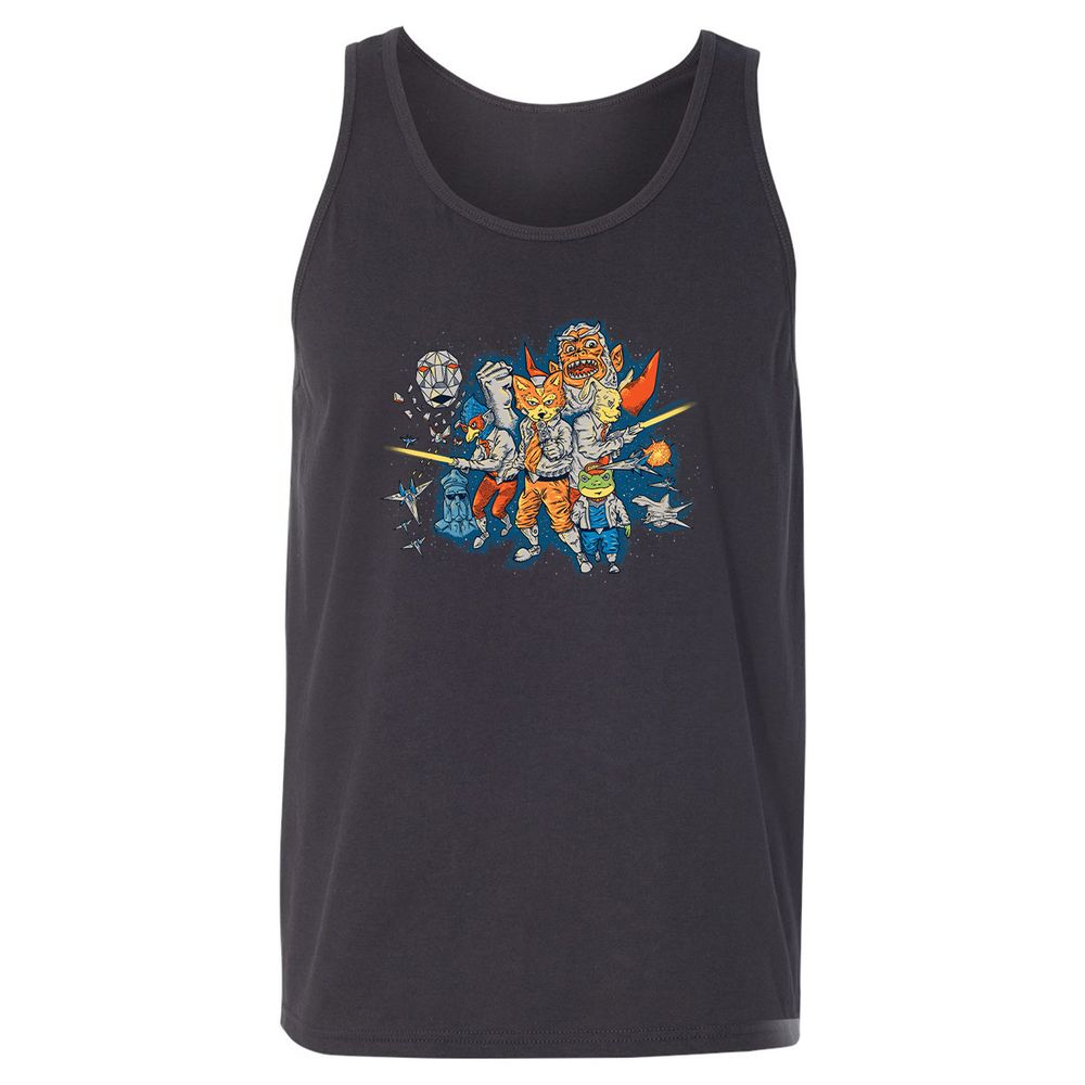 Unisex Jersey Tank - XQ45WR84 - Dark Grey - 7