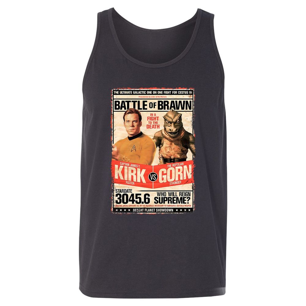 Unisex Jersey Tank - E1WYJTKX - Dark Grey - 7