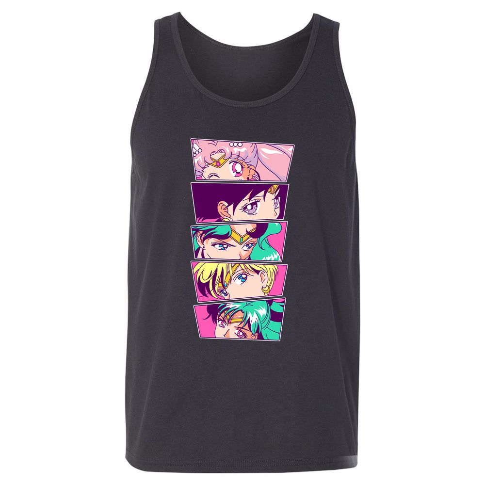 Unisex Jersey Tank - L93PG7ZF - Dark Grey - 7