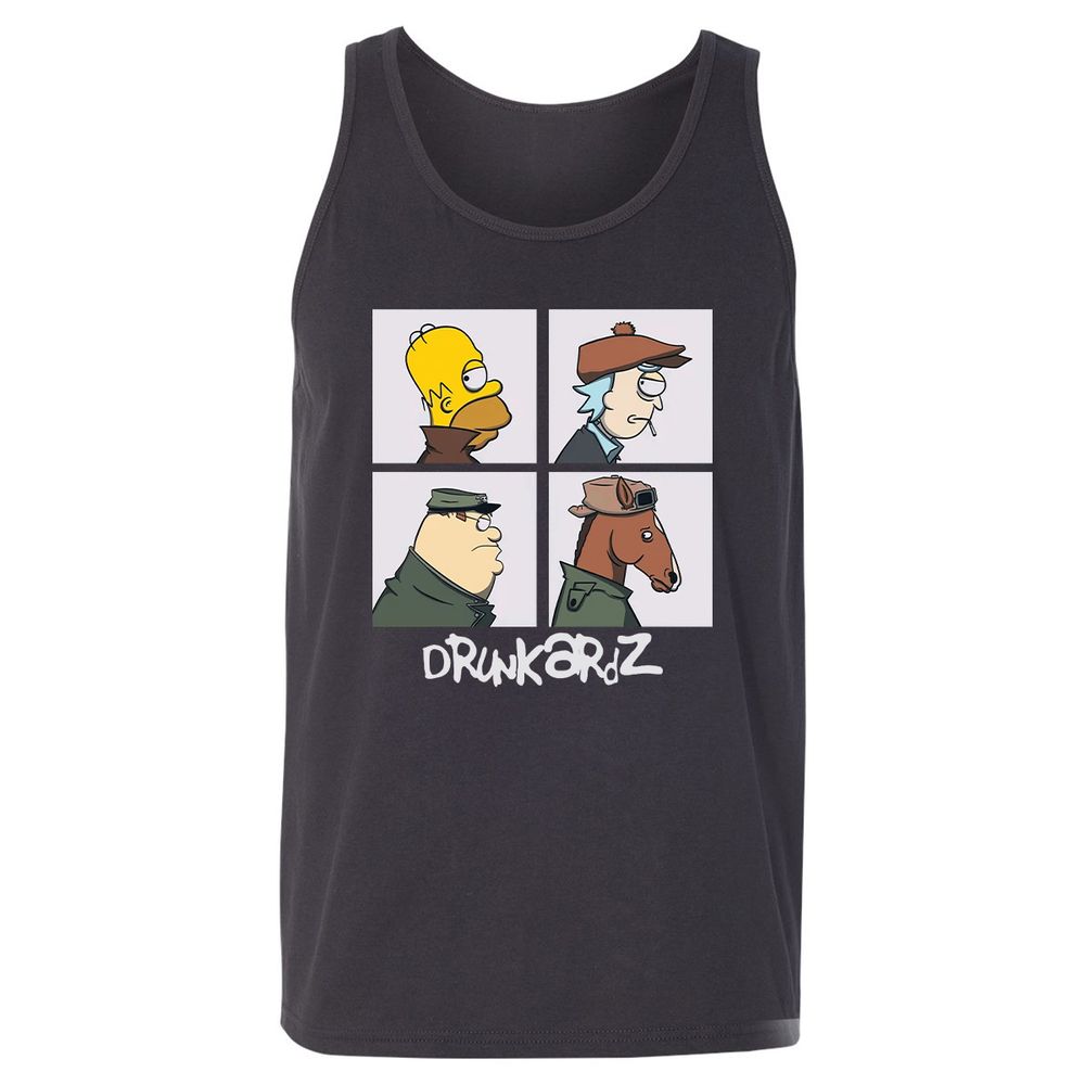 Unisex Jersey Tank - JLQU6SEX - Dark Grey - 7