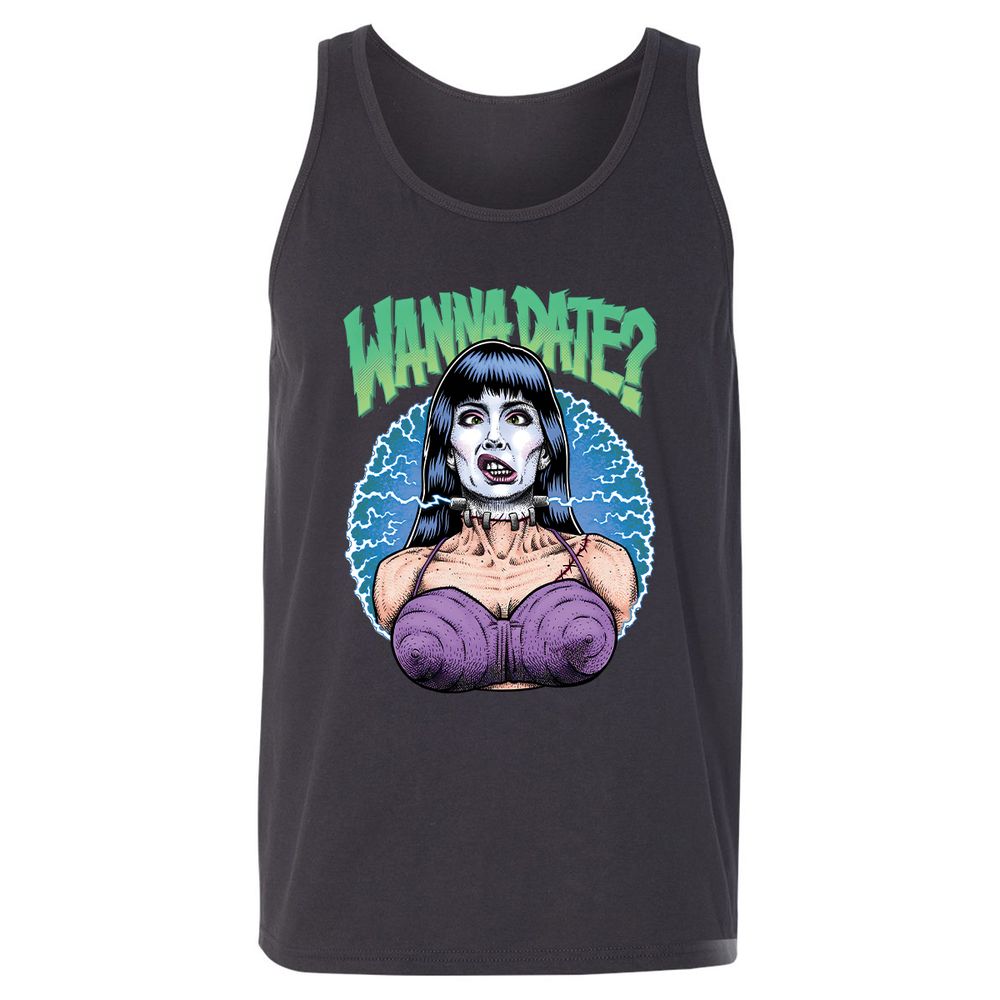 Unisex Jersey Tank - MVR1YYHH - Dark Grey - 7
