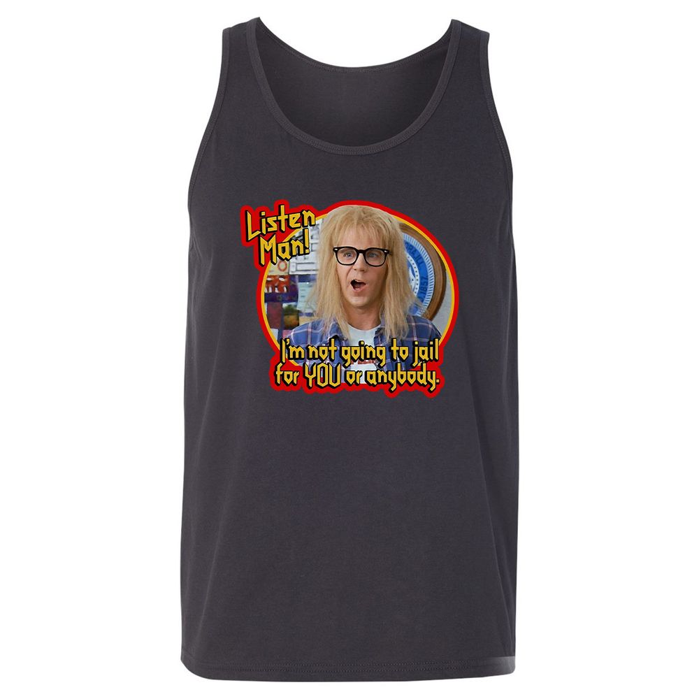 Unisex Jersey Tank - XQGJF7AE - Dark Grey - 7