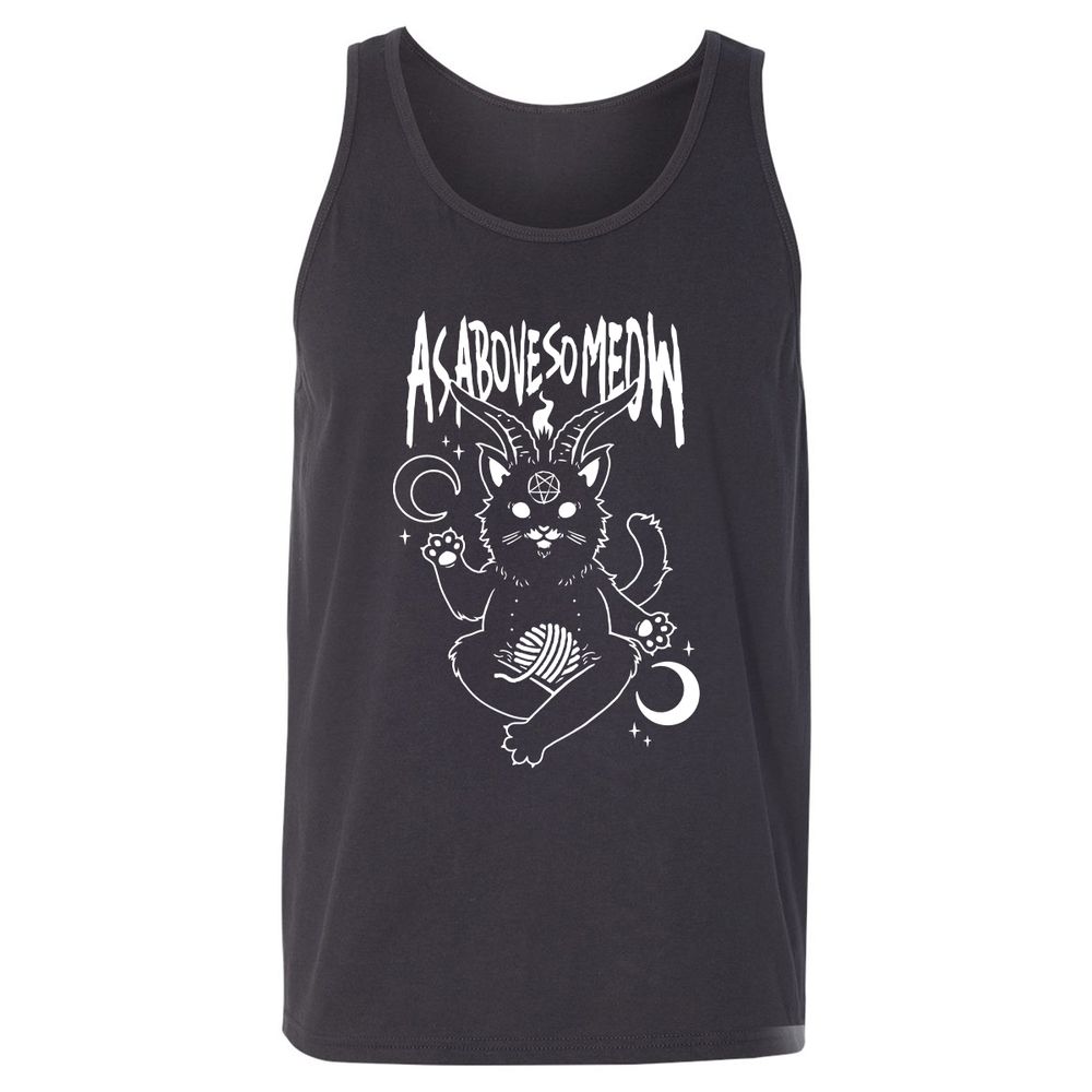 Unisex Jersey Tank - AT1VTNFM - Dark Grey - 7