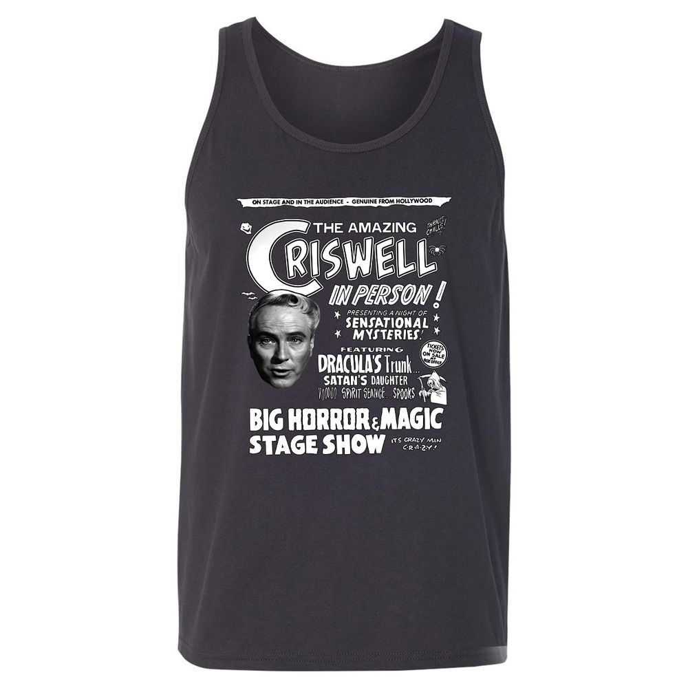 Unisex Jersey Tank - QN8FY48D - Dark Grey - 7