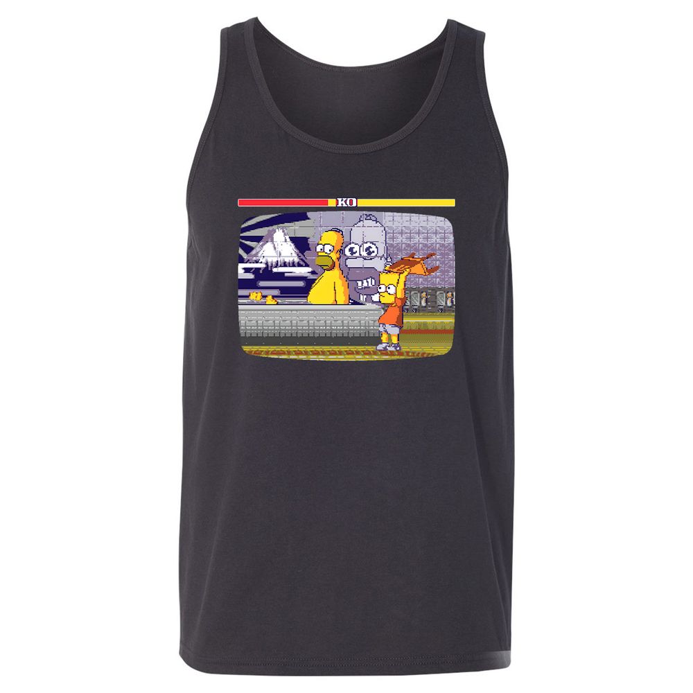 Unisex Jersey Tank - USQB4TE4 - Dark Grey - 7