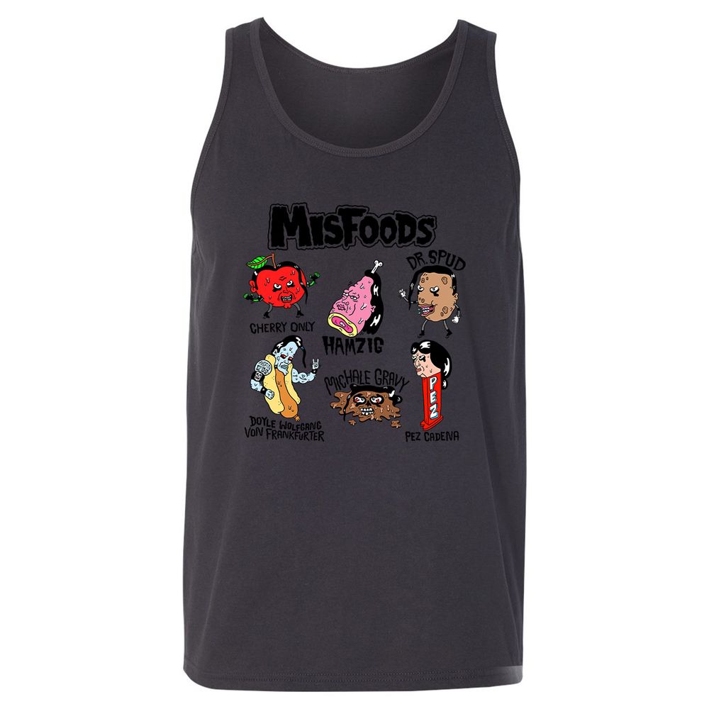 Unisex Jersey Tank - XHGAMV9S - Dark Grey - 7