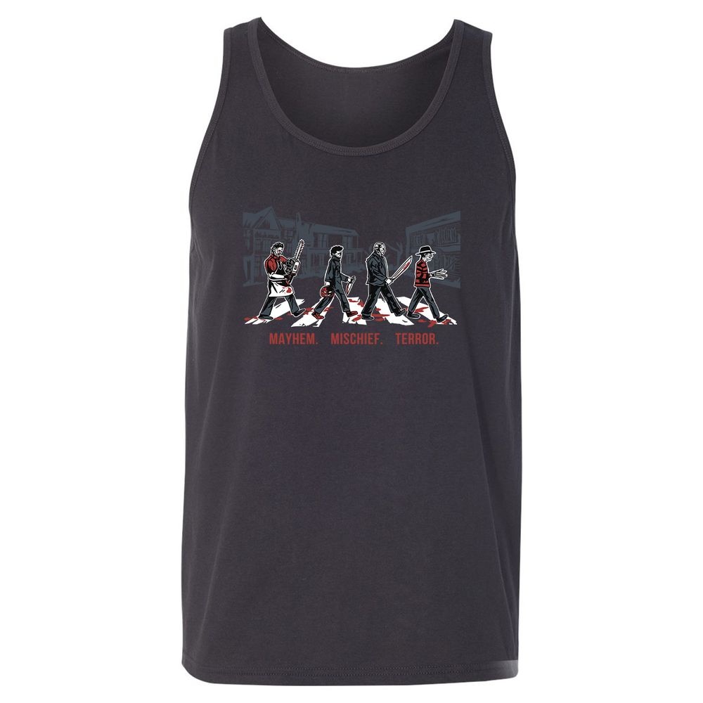 Unisex Jersey Tank - PMQZC27Z - Dark Grey - 7