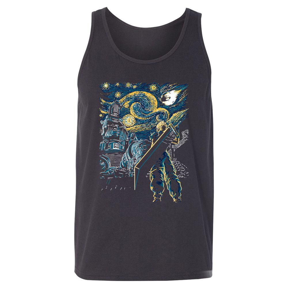 Unisex Jersey Tank - A9F3B4Q6 - Dark Grey - 7
