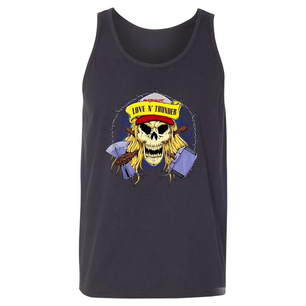 Unisex Jersey Tank - S8CSQQCP - Dark Grey - 7