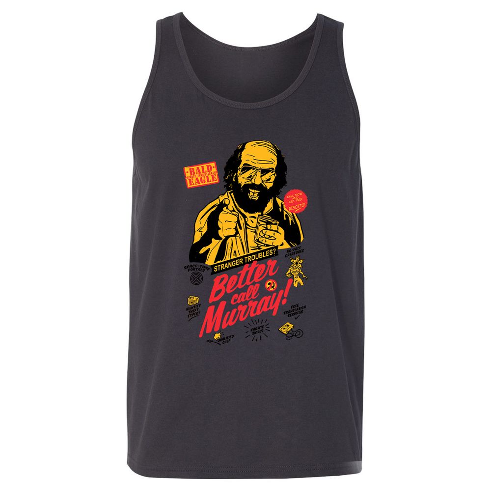 Unisex Jersey Tank - Q8J67YAP - Dark Grey - 7