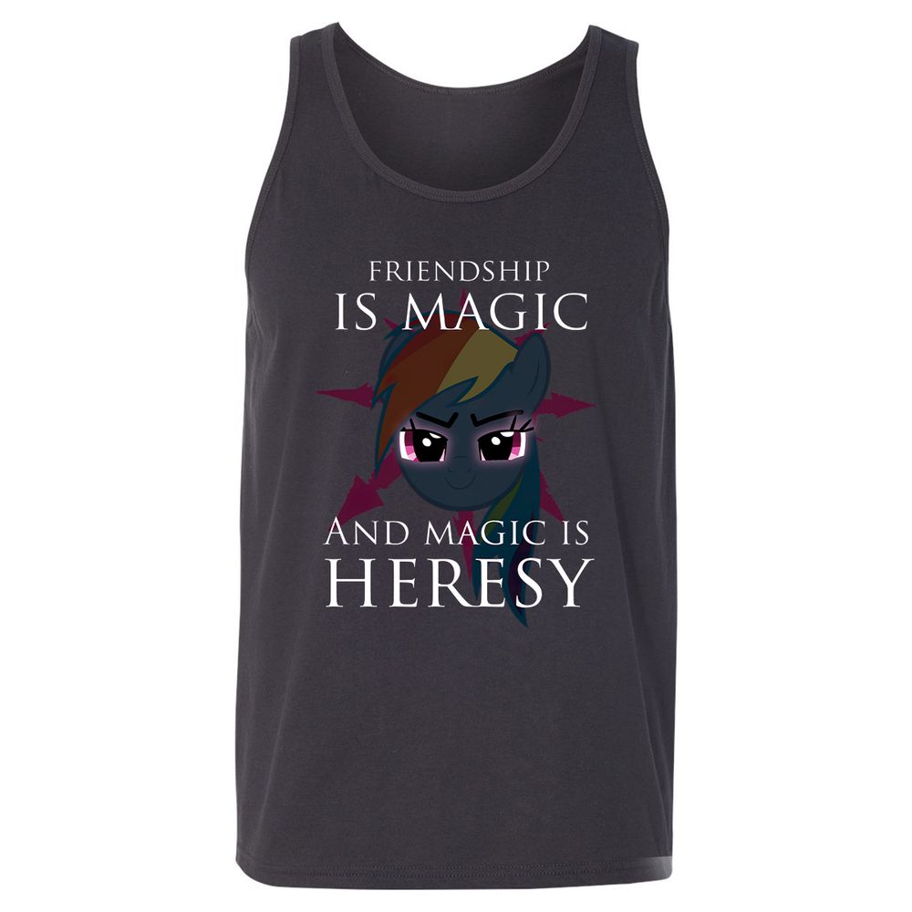 Unisex Jersey Tank - ALADYTPD - Dark Grey - 7