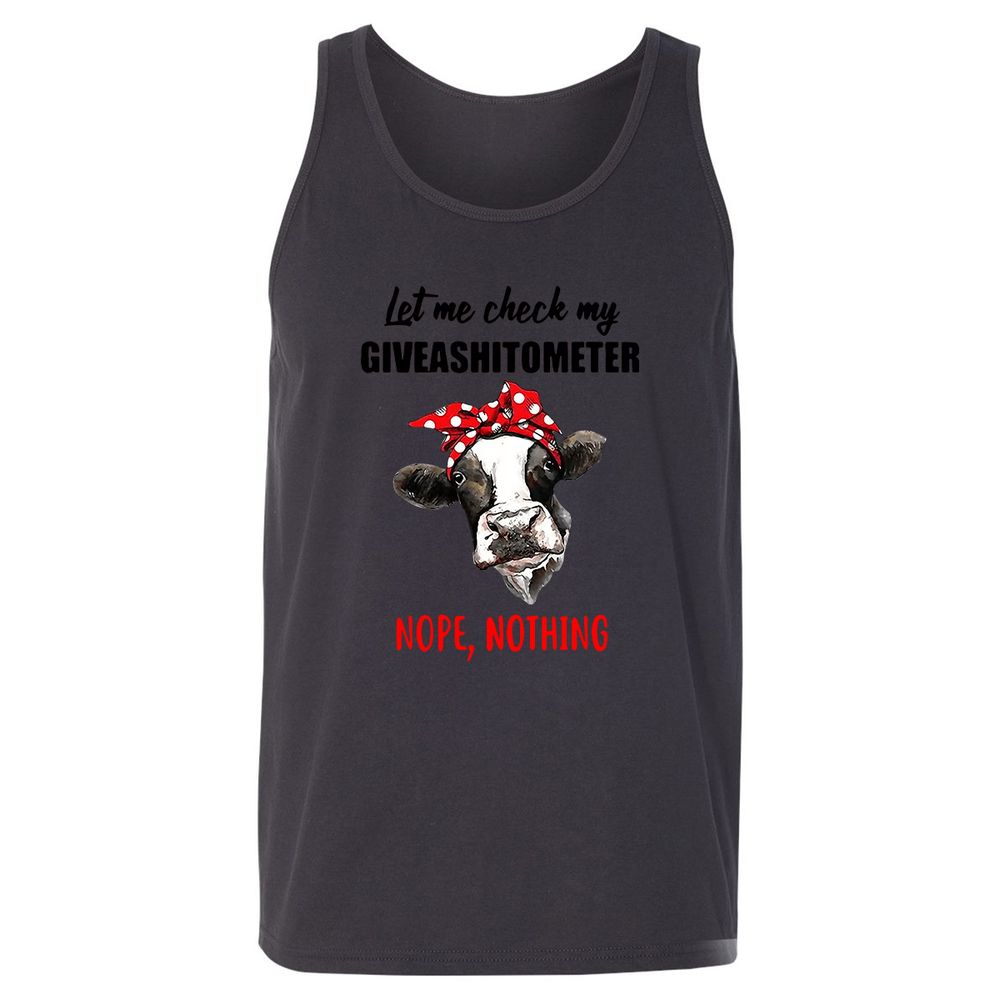 Unisex Jersey Tank - CE7AHTY7 - Dark Grey - 7
