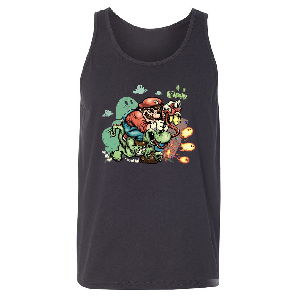 Unisex Jersey Tank - XHQXTQ81 - Dark Grey - 7