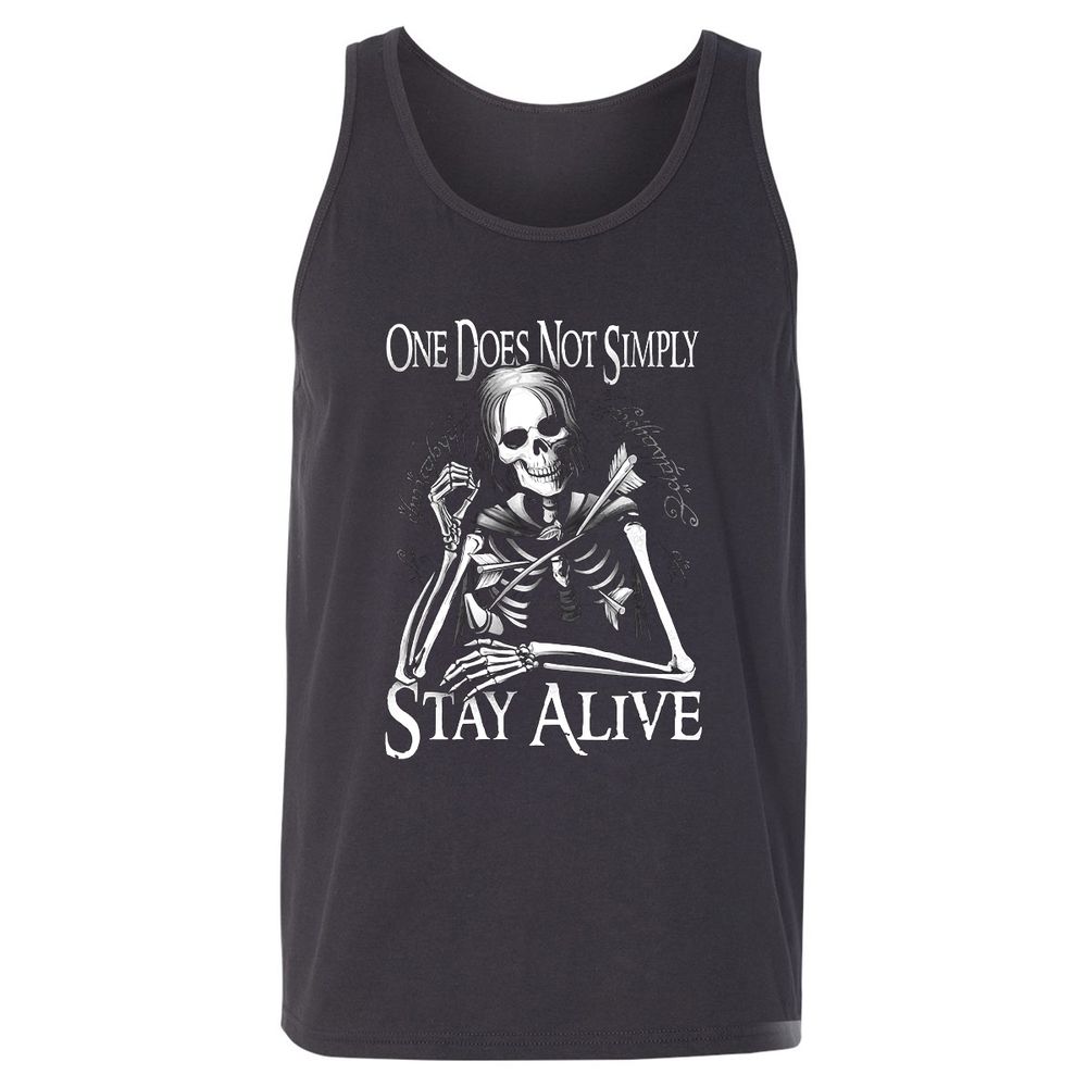 Unisex Jersey Tank - 738KFC7J - Dark Grey - 7