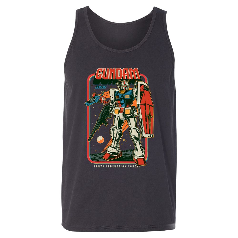 Unisex Jersey Tank - 1RLJUAV8 - Dark Grey - 7
