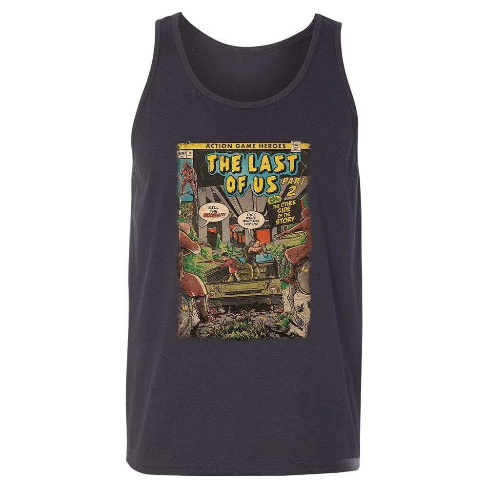 Unisex Jersey Tank - KLGN6QR1 - Dark Grey - 7