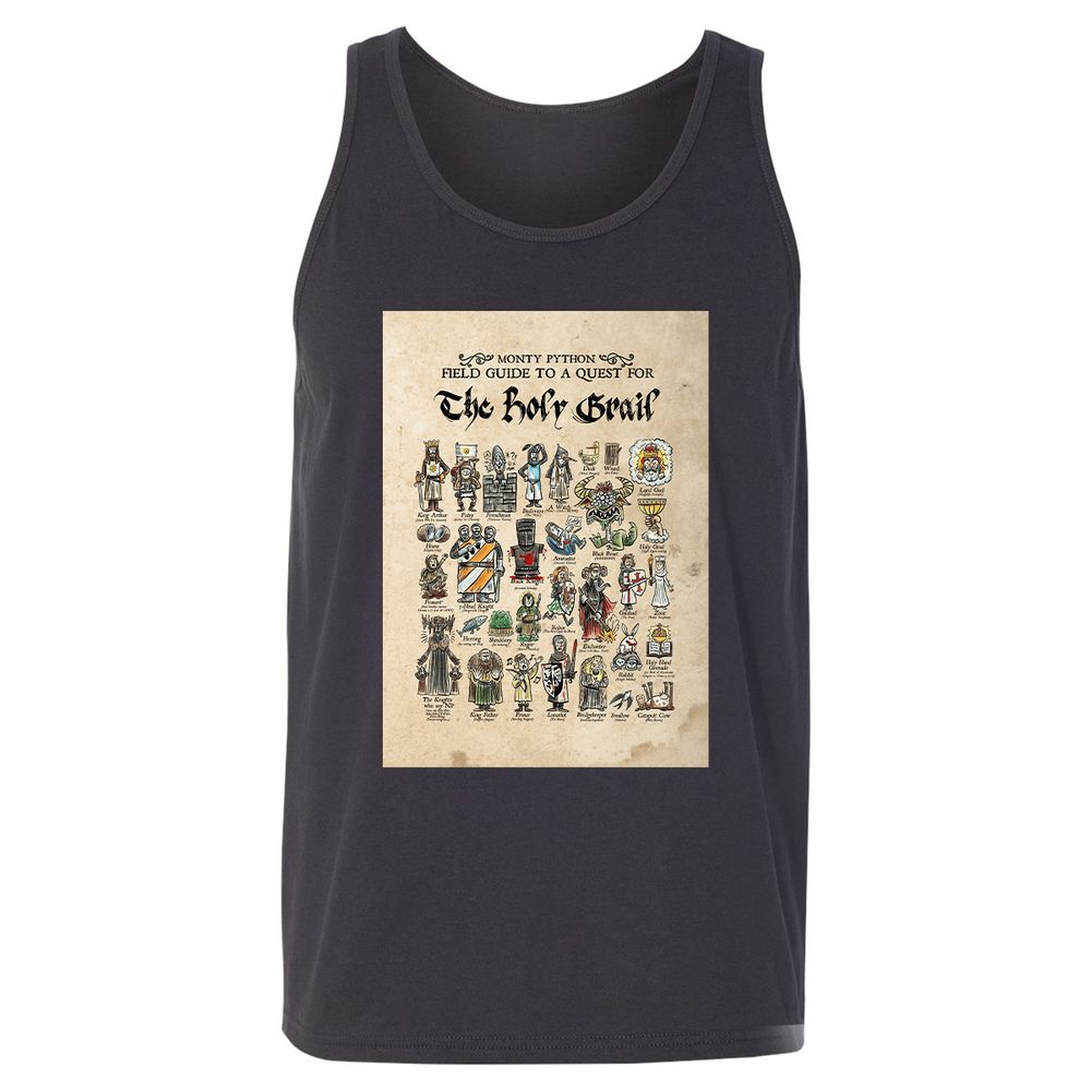 Unisex Jersey Tank - 5UZ4L466 - Dark Grey - 7