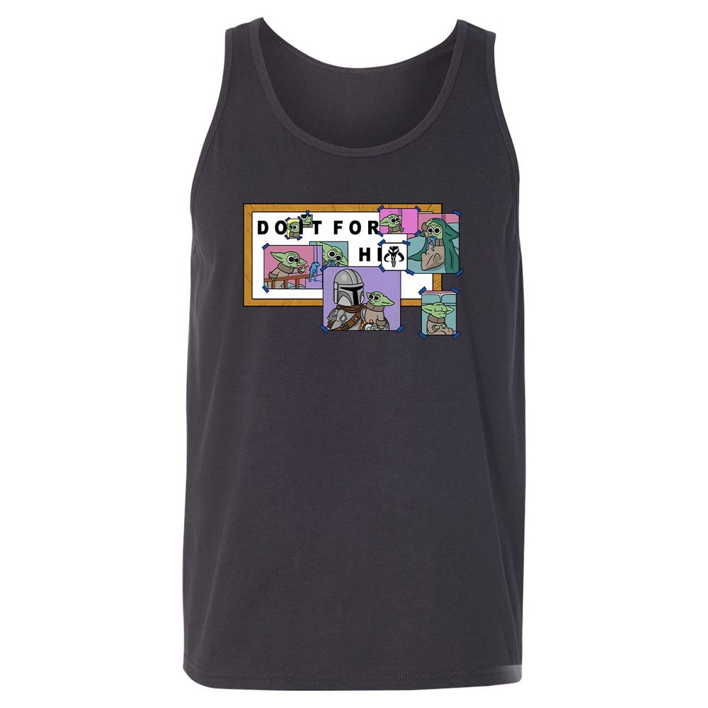 Unisex Jersey Tank - CUVF239U - Dark Grey - 7