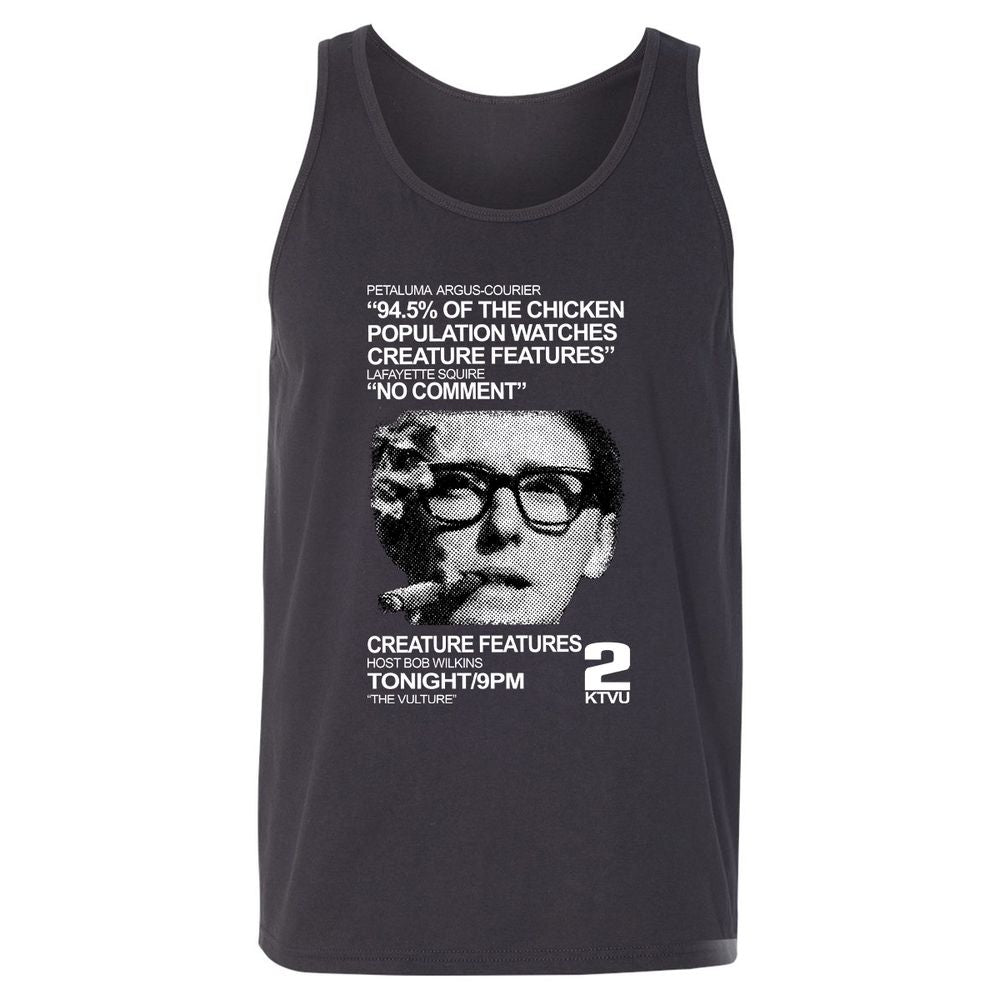 Unisex Jersey Tank - MKHJX8K7 - Dark Grey - 7