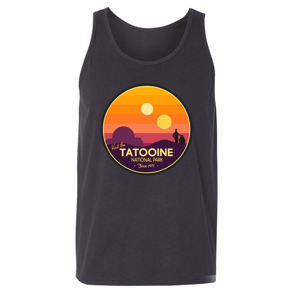 Unisex Jersey Tank - VVDB4TF6 - Dark Grey - 7