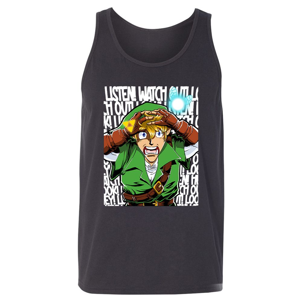 Unisex Jersey Tank - XUU3LBE5 - Dark Grey - 7