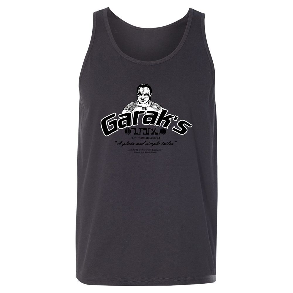 Unisex Jersey Tank - C5LMEMG5 - Dark Grey - 7
