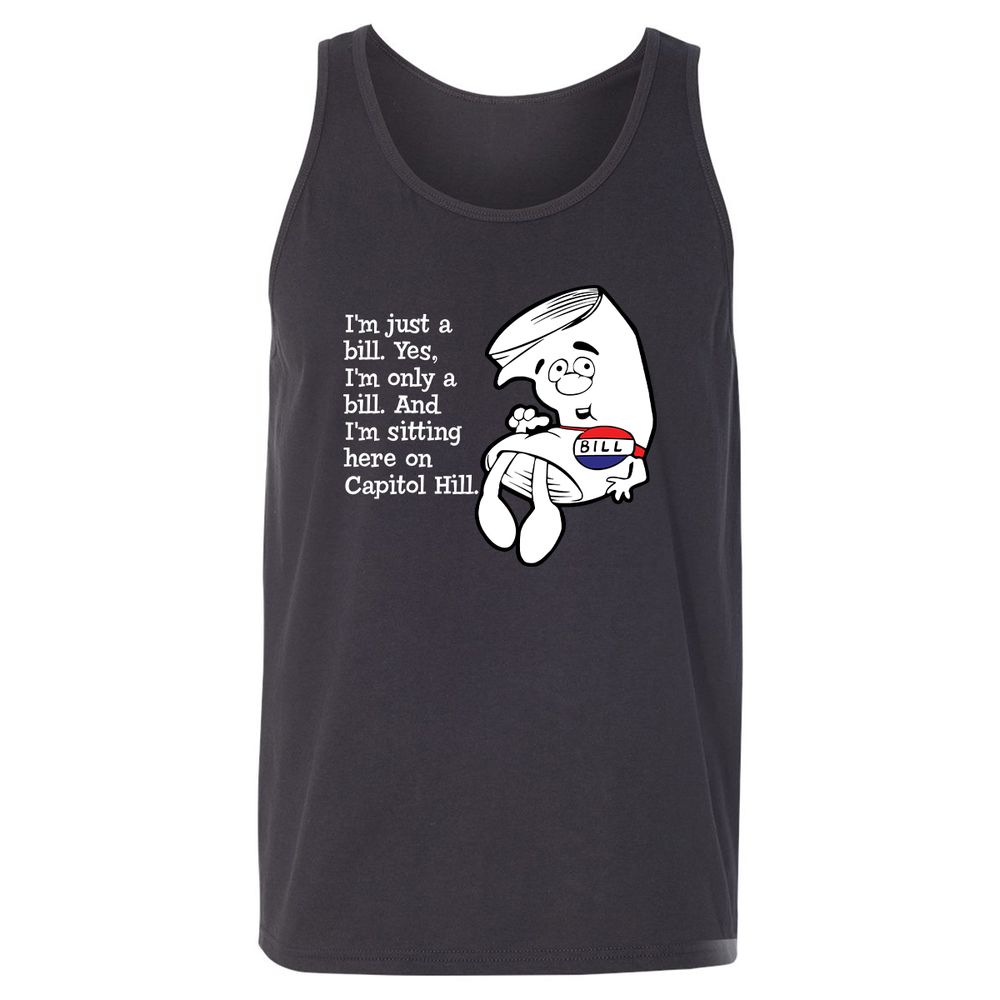 Unisex Jersey Tank - 4D8UBMSG - Dark Grey - 7