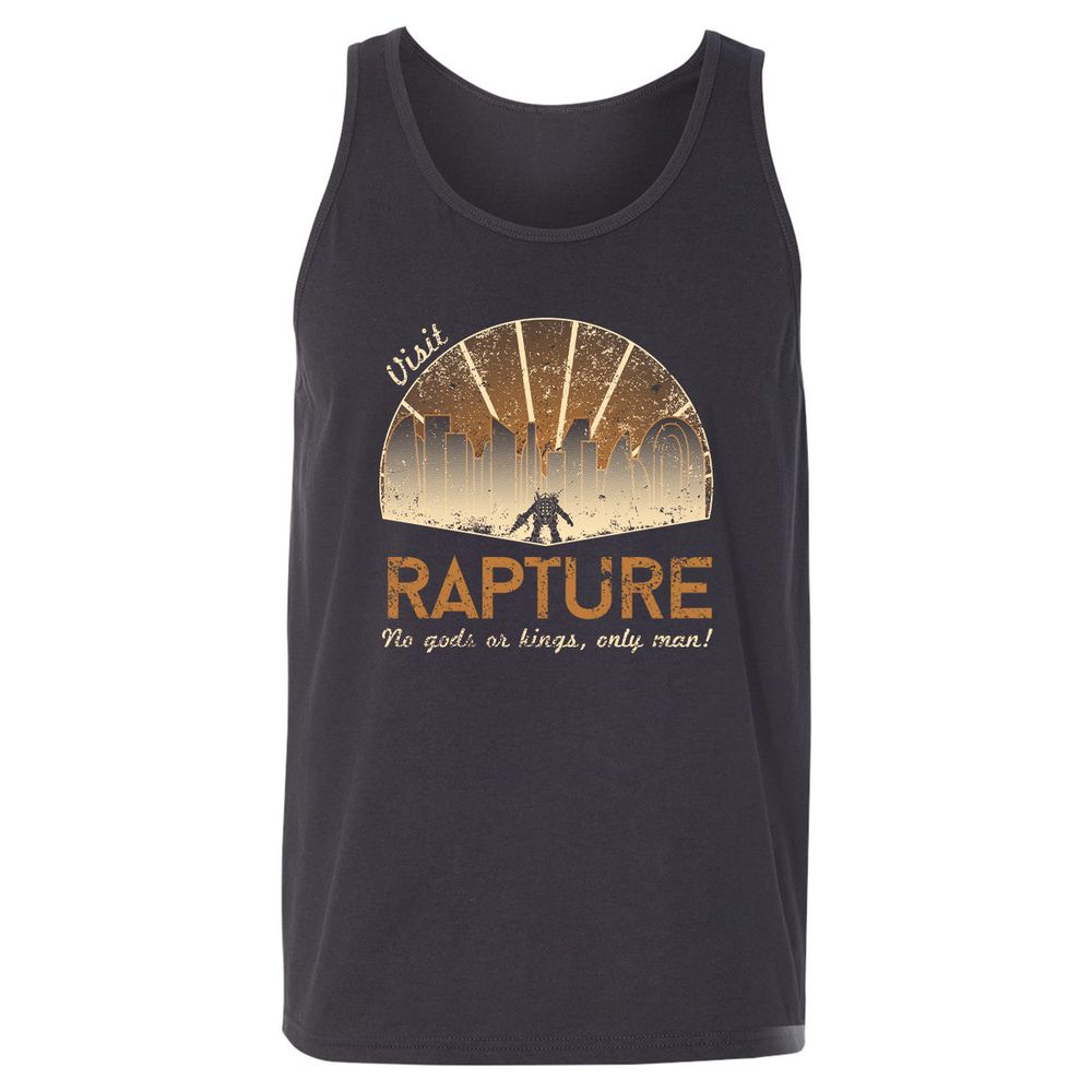 Unisex Jersey Tank - U8F14F5J - Dark Grey - 7