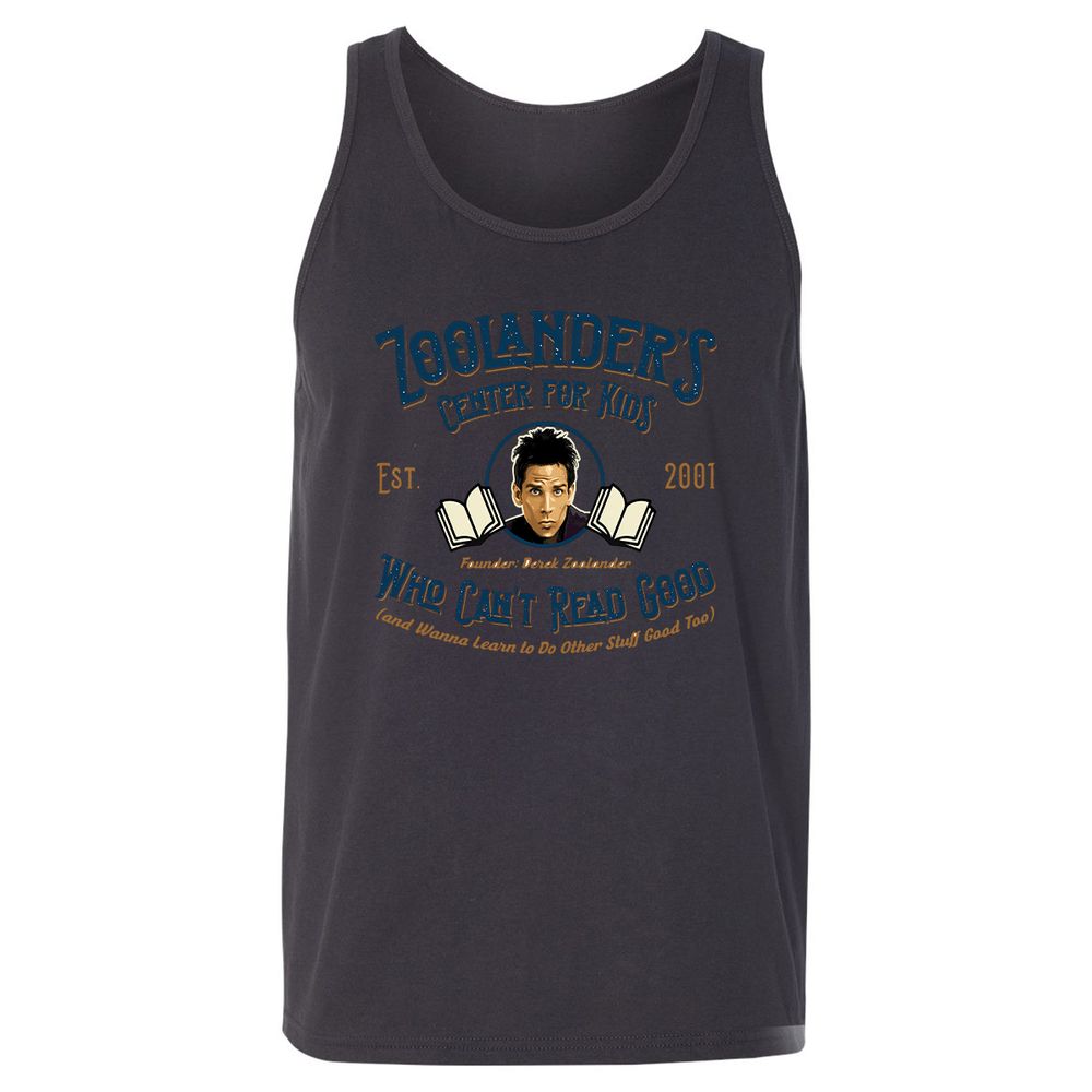 Unisex Jersey Tank - L21ZZRA6 - Dark Grey - 7