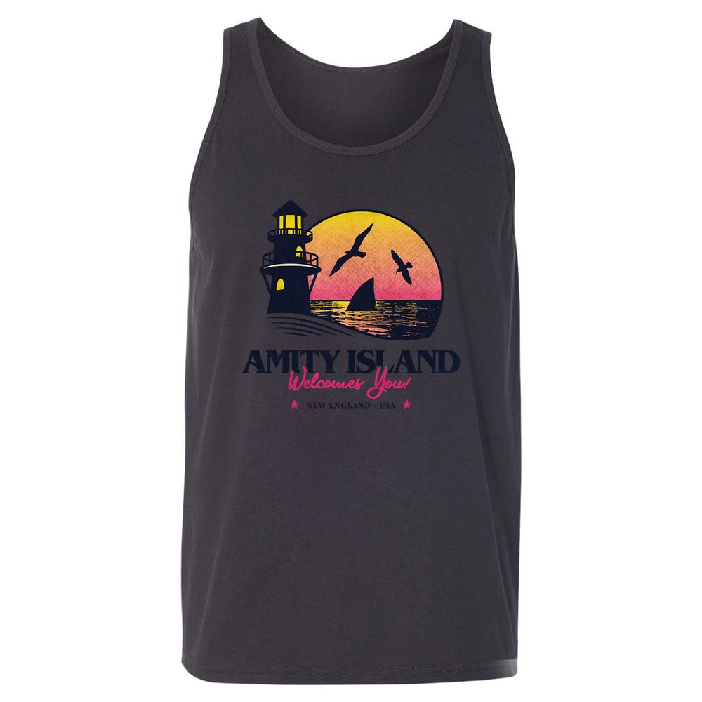 Unisex Jersey Tank - KNF8EM6N - Dark Grey - 7