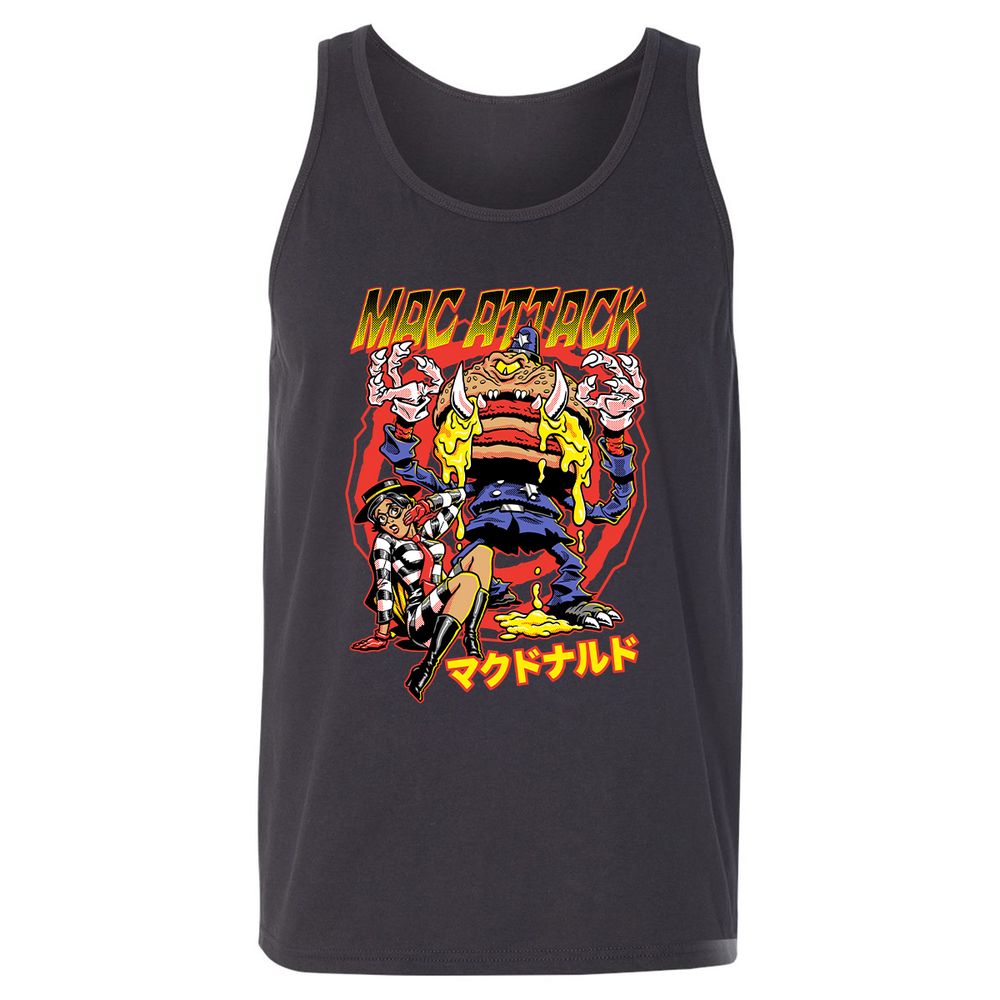 Unisex Jersey Tank - B9RMXJCQ - Dark Grey - 7