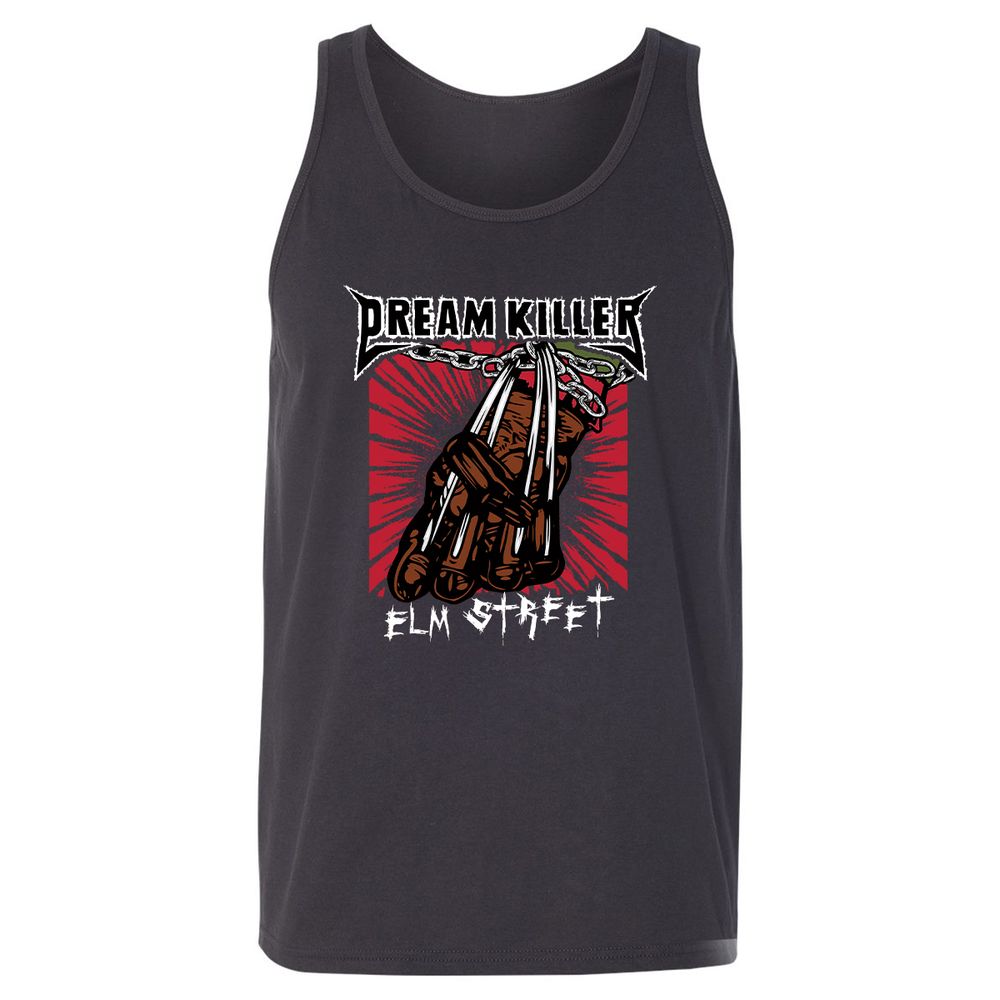 Unisex Jersey Tank - MQLEAFV8 - Dark Grey - 7