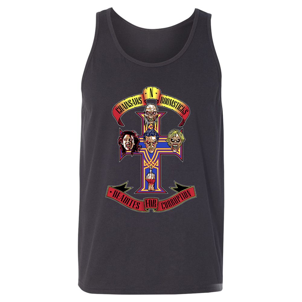Unisex Jersey Tank - DQZARM8G - Dark Grey - 7