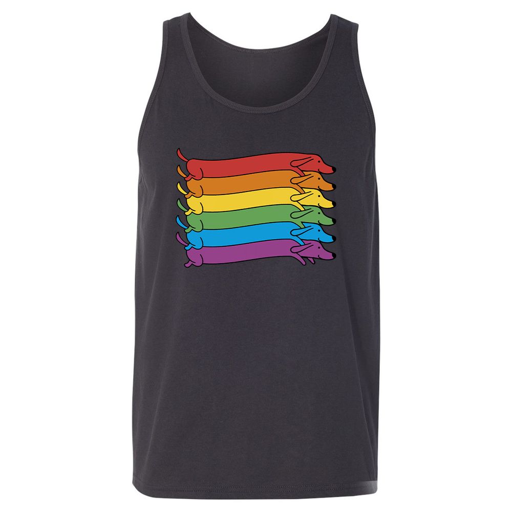 Unisex Jersey Tank - ETT4Z651 - Dark Grey - 7