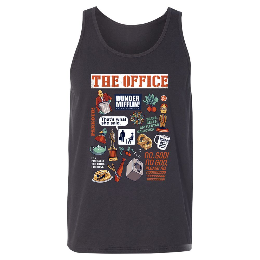 Unisex Jersey Tank - 2VHKHKPK - Dark Grey - 7