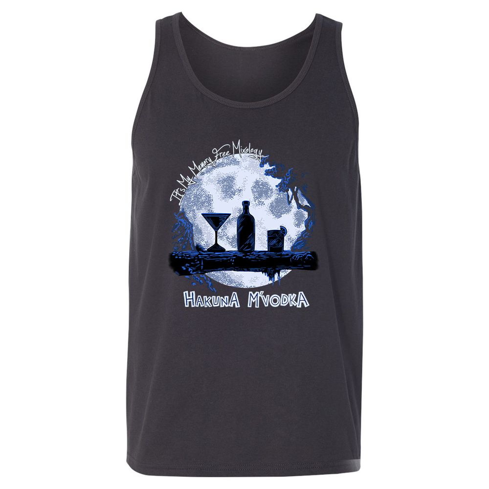 Unisex Jersey Tank - WNQPK3Q4 - Dark Grey - 7