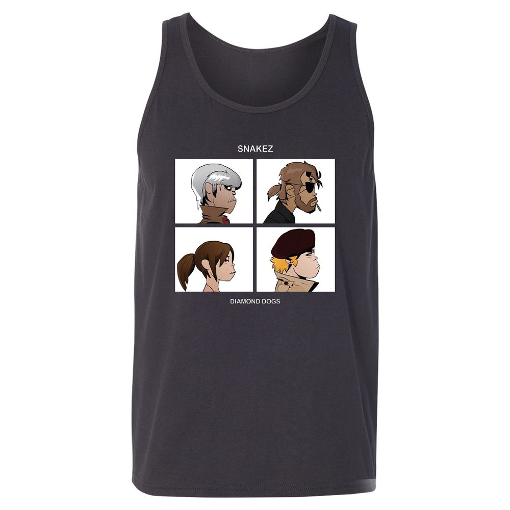 Unisex Jersey Tank - GHDYQ1Y5 - Dark Grey - 7