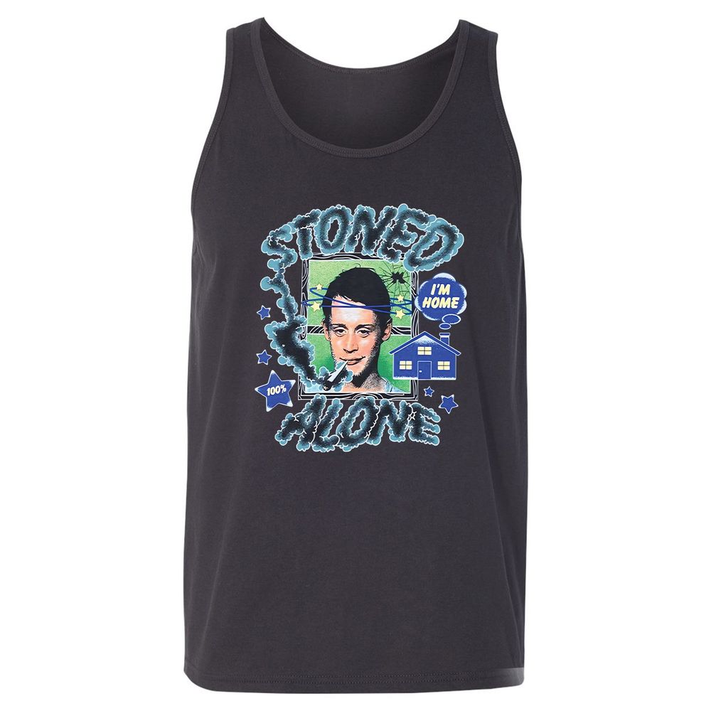 Stoned home alone - Dark Grey - 7