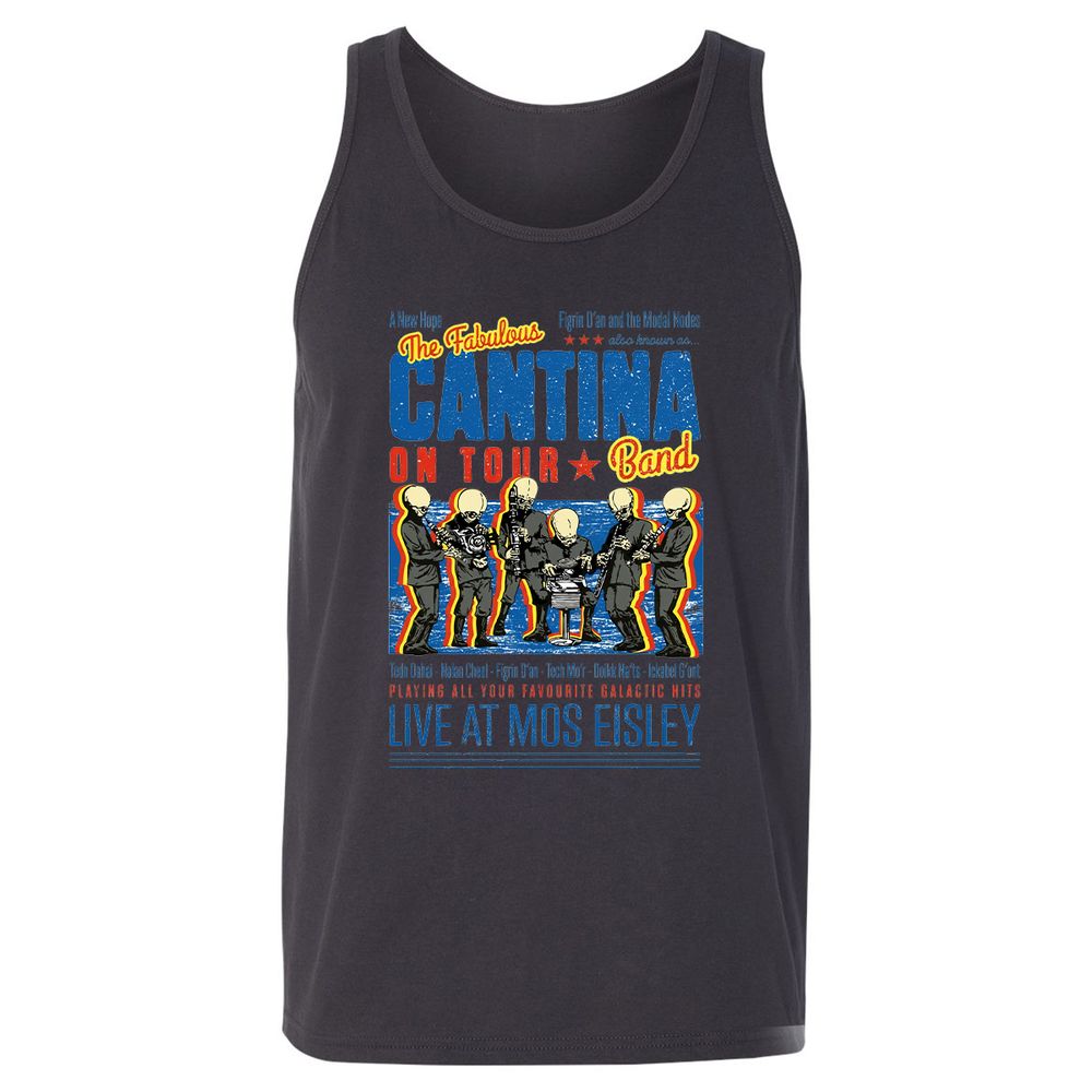 Unisex Jersey Tank - XKW3UQAU - Dark Grey - 7